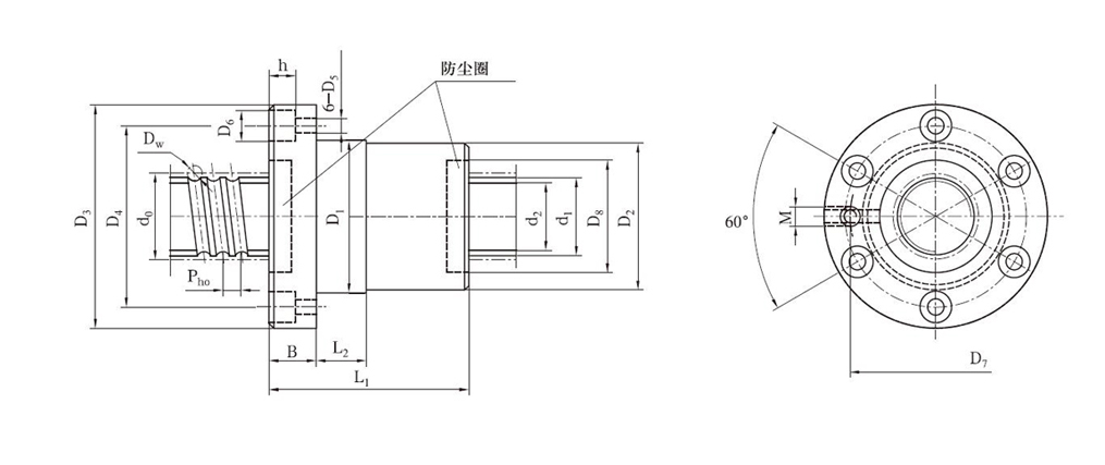 FF4006-3滚珠丝杠