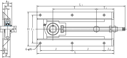 UCTH203-150轴承座